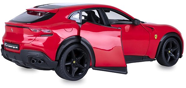 RC car Jamara Ferrari Purosangue 1:14 Red 2.4 GHz with manual door opening.