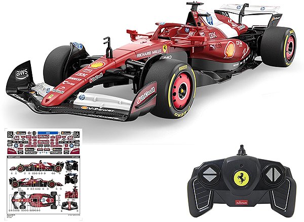 Jamara Ferrari SF-25 1:18 Red 2.4GHz RC Car.