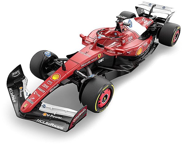 Jamara Ferrari SF-25 1:18 Red 2.4GHz RC Car.
