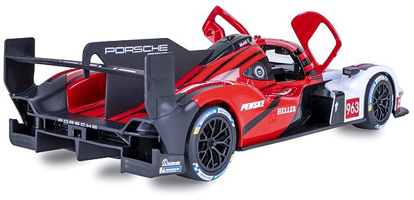 RC Car Jamara Porsche 963 LMDH 1:14 Red 2.4GHz with Manual Door Opening.