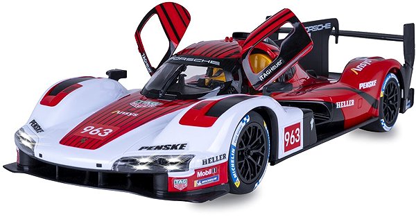 RC Car Jamara Porsche 963 LMDH 1:14 Red 2.4GHz with Manual Door Opening.