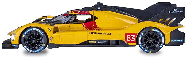 Jamara Ferrari 499P-N83 1:14 Yellow 2.4 GHz RC Car with Manual Door Opening.