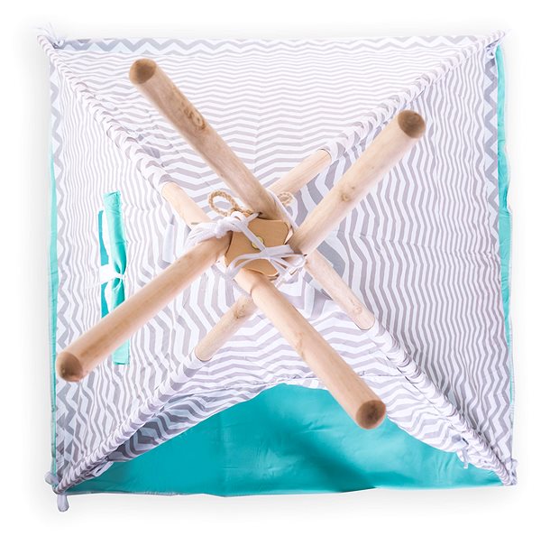 Tent for Children G21 Teepee Lake Kingdom, Turquoise Screen