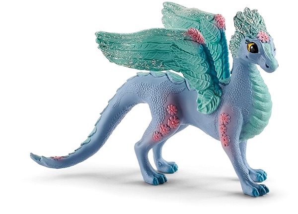 Figures Schleich 70592 Blossom Dragon Mother and Child Lateral view