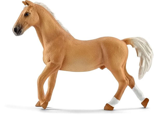 Figure Schleich 41417 Barrel Racing with Cowgirl Lateral view