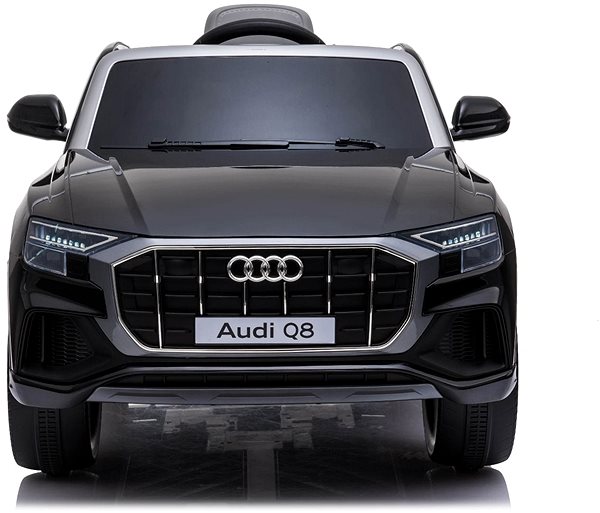 Elektromos autó gyerekeknek Audi Q8 - fekete Képernyő
