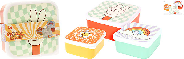 Lunch Box H&L FunSet 3 pcs ...