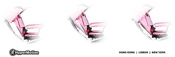 HyperMotion TOBI VELAR trike in pink.
