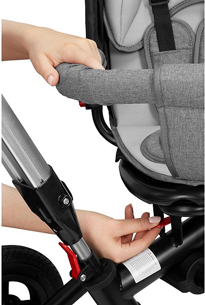HyperMotion TOBI VELAR tricycle, grey.