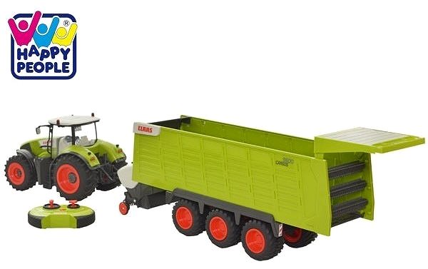RC traktor na ovládanie Class Axion 870 s prívesom Cargos 9600 Lifestyle