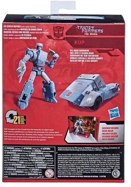 Figure Transformers Generations Kup Packaging/box