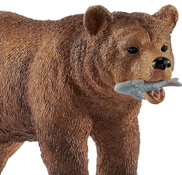 Figura Schleich Grizzly medve anya és bocs 42473 Jellemzők/technológia