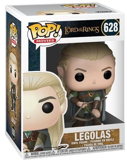 Figure Funko POP! Lord of the Rings - Legolas Packaging/box