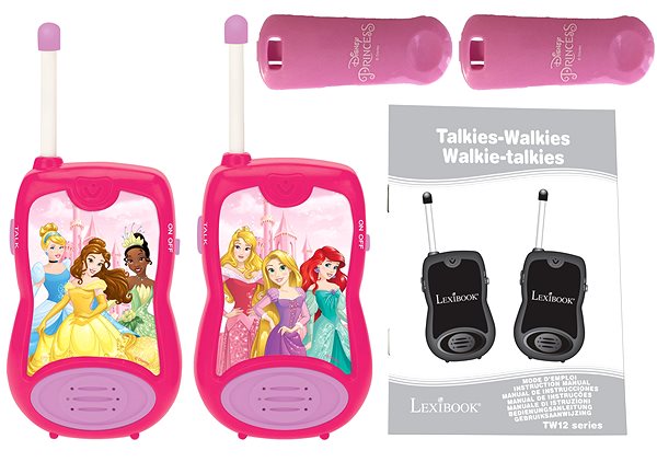 Walkie-Talkies Lexibook Disney Princess Walkie Talkies - 100 m ...