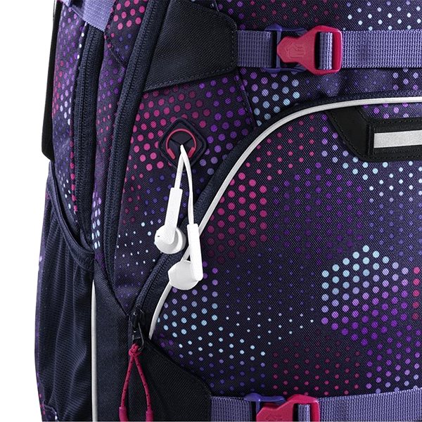 School Backpack Coocazoo ScaleRale Purple Illusion Features/technology