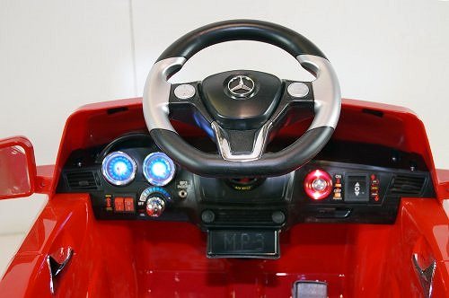 Dětské elektrické auto Mercedes-Benz ML350, červené  Vlastnosti/technologie