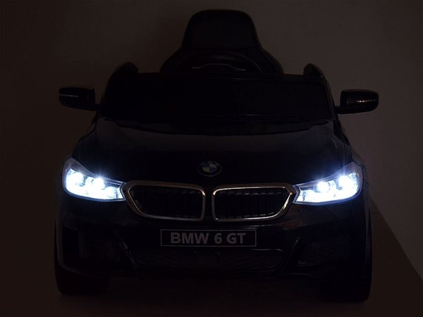 Elektrické auto pre deti BMW 6GT, čierne Vlastnosti/technológia