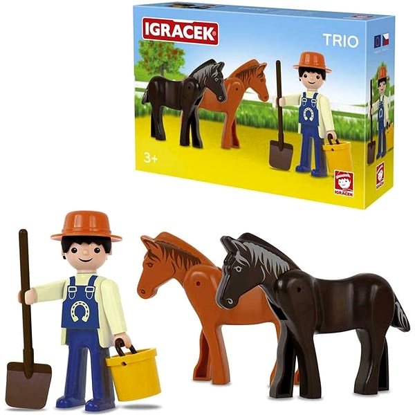 Figures Toy Trio - Farm Package content