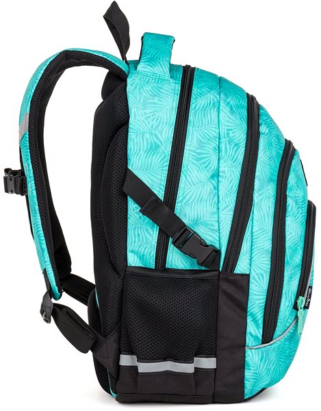 School Backpack OXY Scooler Leaves Lateral view