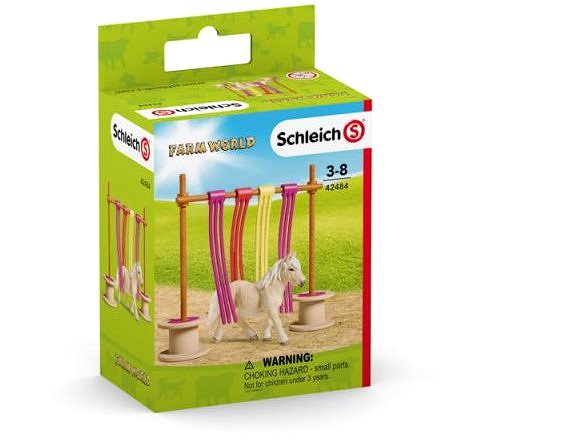 Figure Schleich 42484 Ribbon curtain for ponies Packaging/box