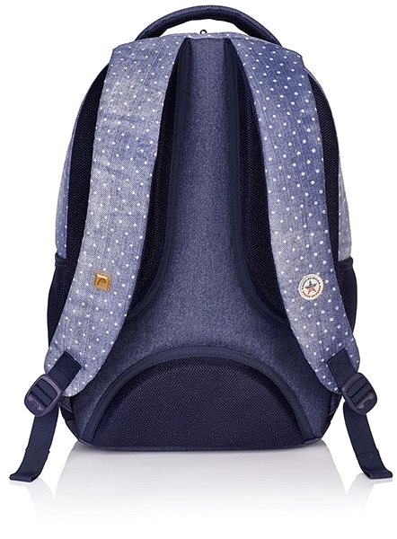 School Backpack Head HD-07 Back page