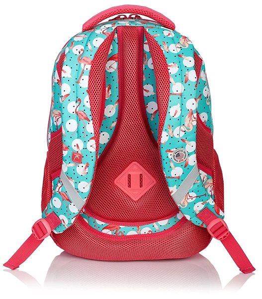 School Backpack Head HD-83 Back page
