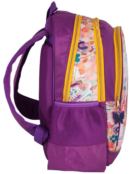 Children's Backpack School Winx Flora Lateral view