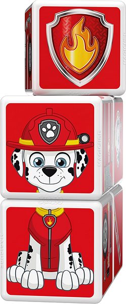 Magnetic Building Set Magicube Paw Patrol Marshall Vehicle Lateral view