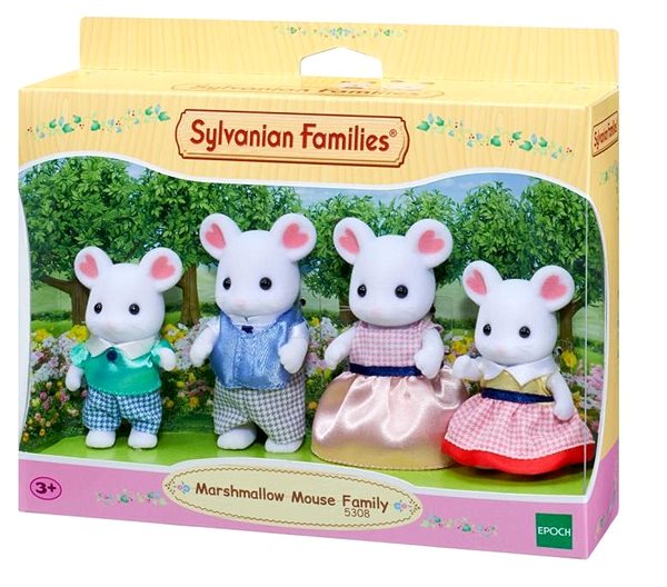 Figures Sylvanian Families Marshmallow Mouse Family Screen