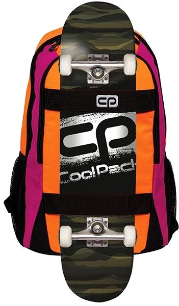 School Backpack CoolPack Orange Neon Features/technology