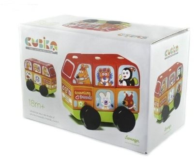 Fakocka Cubika 13197 készségfejlesztő játék - minibusz ...