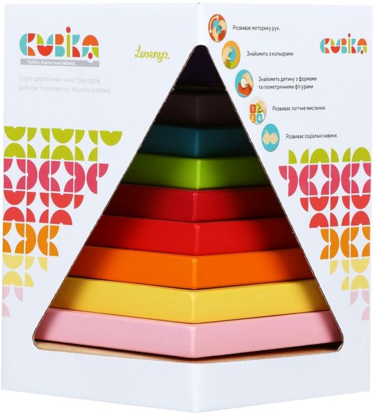 Fakocka Cubika 13357 piramis ...