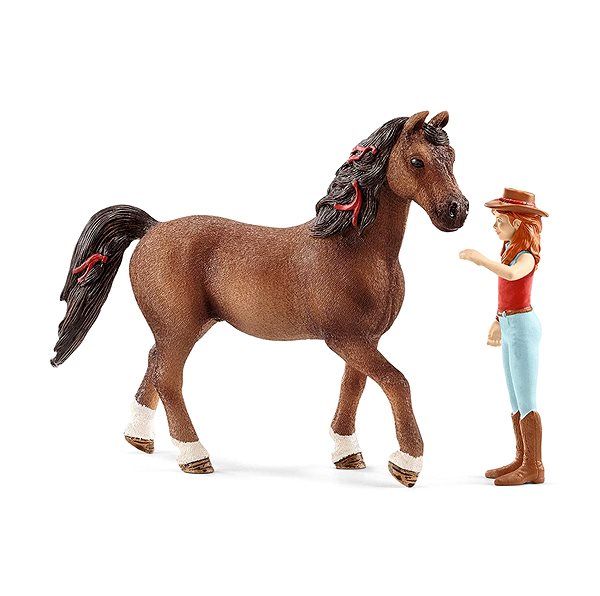Figure Schleich 42514 Redhead Hannah and horse Cayenne Features/technology