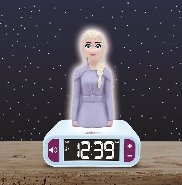 Alarm Clock Lexibook Frozen II Night Light Radio Alarm Clock Lifestyle