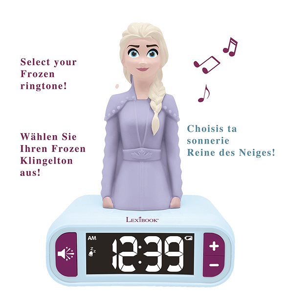 Alarm Clock Lexibook Frozen II Night Light Radio Alarm Clock Features/technology