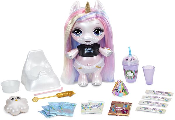 Figures Poopsie Surprise Glittering Unicorn, 2 Kinds Package content