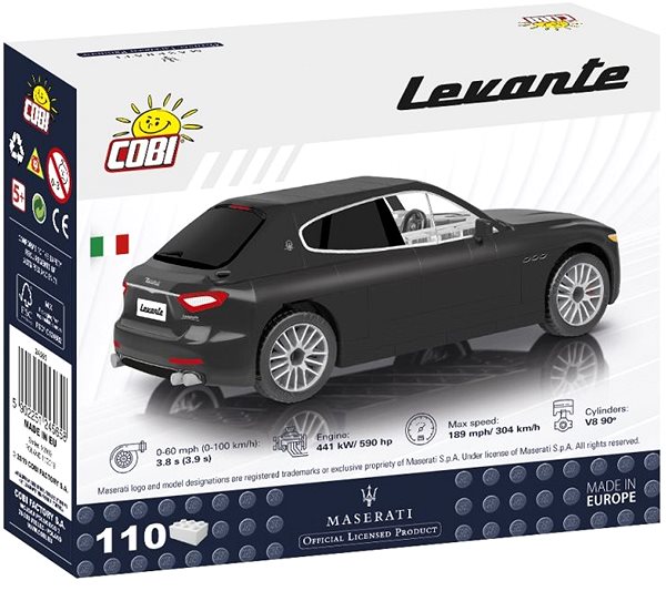 Bausatz Cobi Maserati Levante Trofeo Verpackung/Box