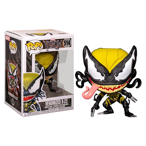 Figure Funko POP Marvel: Venom S2 - X-23 Package content