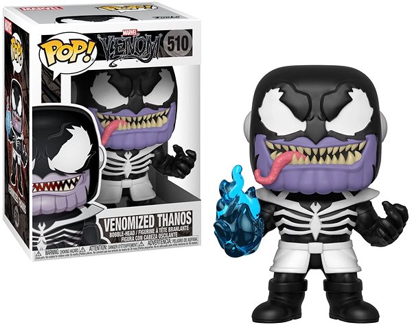 Figure Funko POP Marvel: Venom S2 - Thanos Package content