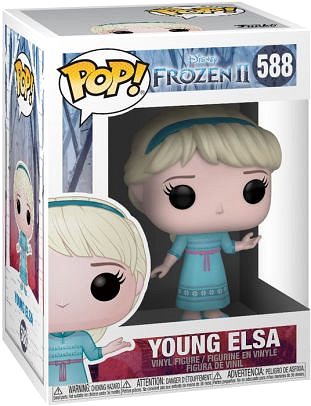 Figure Funko POP Disney: Frozen 2 -  Young Elsa Packaging/box