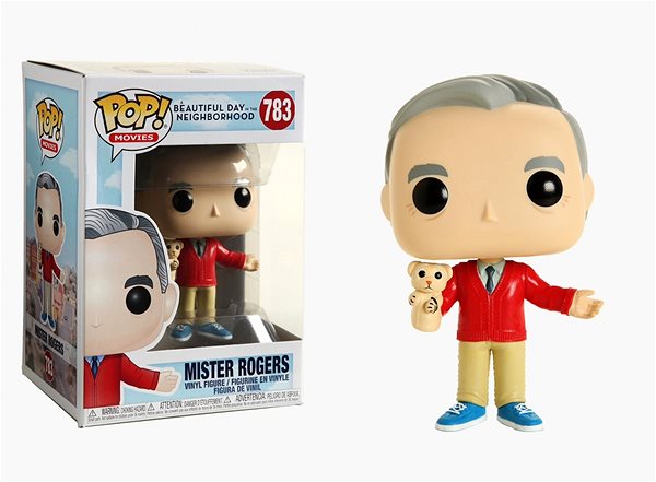 Figure Funko POP Movies: ABDITN - Mr Rogers Package content