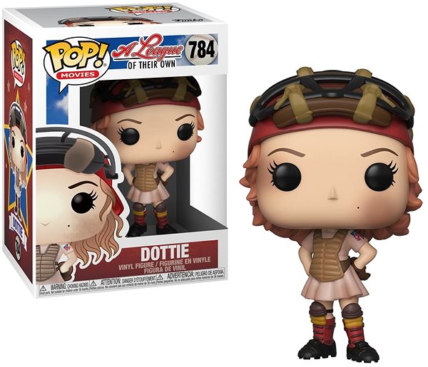 Figure Funko POP Movies: A League of Their Own- Dottie Package content