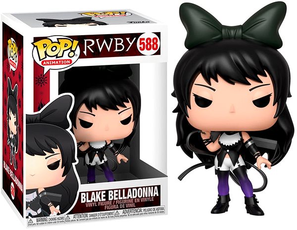 Figure Funko POP Animation: RWBY - Blake Belladonna Package content
