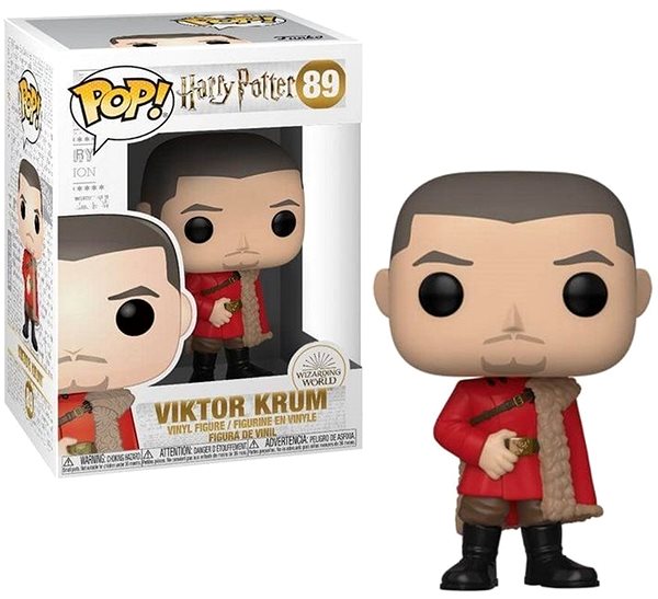 Figure Funko POP! Harry Potter - Viktor Krum (Yule) Package content