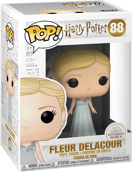 Figure Funko POP Movies: Harry Potter S7 - Fleur Delacour (Yule) Packaging/box
