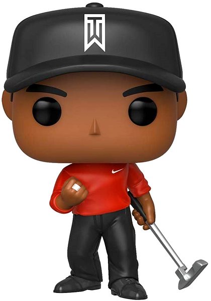 Figure Funko POP Golf: Tiger Woods (Red Shirt) Screen