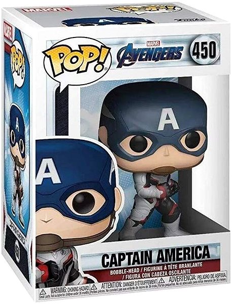 Figure Funko POP Marvel: Avengers Endgame - Captain America ...
