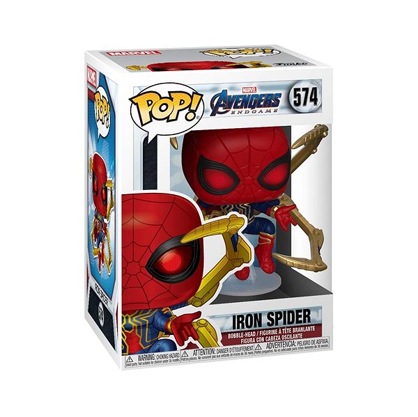 Figure Funko POP! Avengers: Endgame - Iron Spider Packaging/box