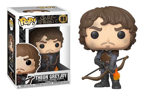 Figure Funko POP TV: Game of Thrones - Theon w/Flaming Arrows Package content