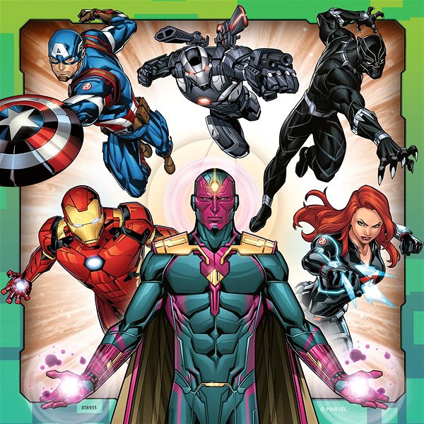 Puzzle Ravensburger 80403 Disney Marvel Avengers ...